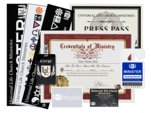 Ordination Package with Ordination Certificate
